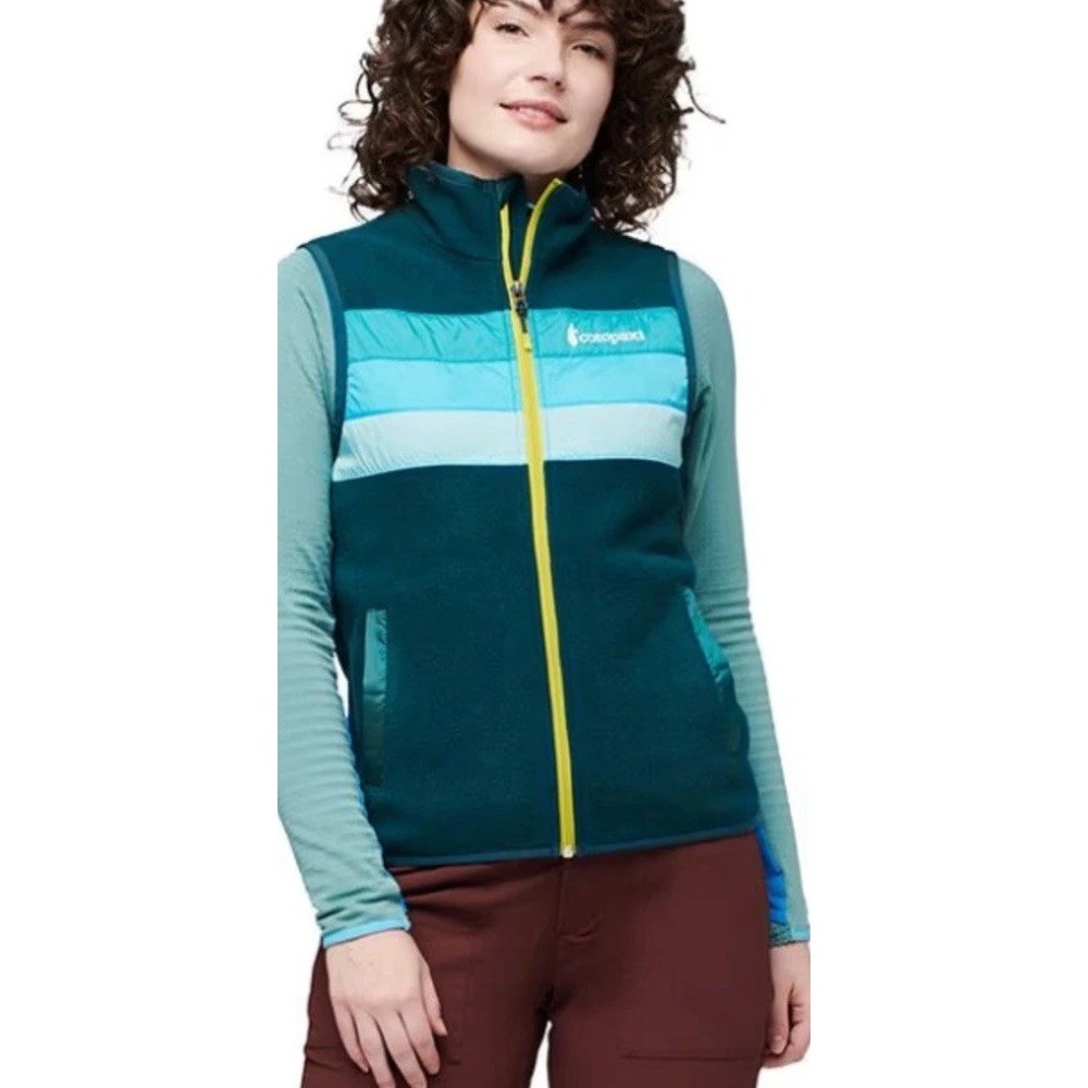 Women's Cotopaxi Teva Full Zip Fleece Vest Sz Med
